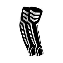 나야스타일 홈트레이닝 헬스 팔 보호대 블랙 YGYP-117-1 2p, 1세트