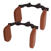 카템 스마트 헤드레스트 목쿠션 2p, BROWN