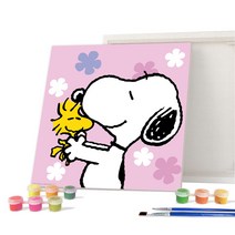 아이러브페인팅 피너츠 DIY PAINTING 20 x 20 cm, 행복 스누피