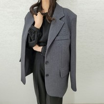 슈가펀 여성용 르누아 루즈핏 자켓