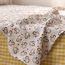 봄바람 꼰사 인견 여름 홑이불 블랭킷, 26뮤직펭귄