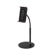 컴썸 탁상용 스마트폰 거치대 CN-S4, 블랙, 1개