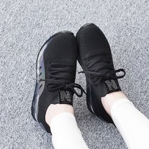 파이 여성용 배색 메쉬 운동화 3cm C089
