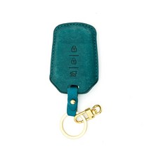차모아 가죽 스마트키케이스 렉스턴W 코란도C 코란도스포츠, 마린블루+18K사틴, MW104