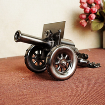 TCR 밀리터리 감성 박격포 모형 오브제, 블랙