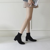 티티파스 샬롯 스퀘어 스판 앵클부츠 TTST-496