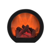 불멍 벽난로등, 레드블랙