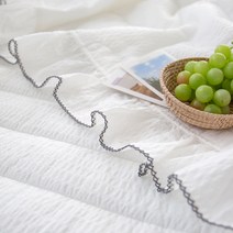 그래이불 고슬고슬 아이스 인견 시어서커 프릴 이불, 그레이