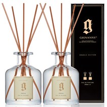 GIOVANNY 시그니처 아로마 디퓨저 더블에디션 250ml x 2p, 프리지아