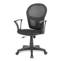 체어포커스 오즈 O1 메쉬 체어 베이직, 블랙