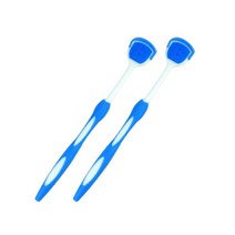 블루버킷 텅브러쉬 혀 클리너 블루, 23g, 2개