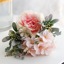 리버그린 모란 수국 부쉬 2p, 핑크