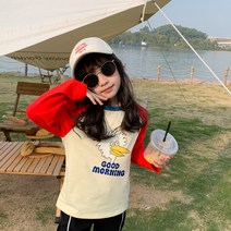 여아용 베어라글란 티셔츠 CCW13GTS136
