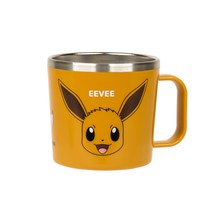 릴팡 포켓몬스터 식기세척기용 스텐컵 380ml, 1개, 이브이