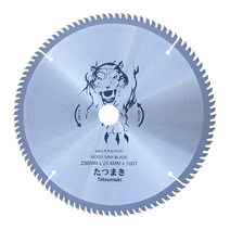 타쓰마끼 목재용 원형톱날 230 x 25.4 x 2.8 mm, 1개