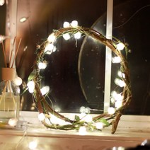 제이토리 LED 앵두전구 줄전구 DIY 인테리어 무드등 감성캠핑 조명 전구 앵두전구 30p 8가지점멸 + 방수케이스, 웜색