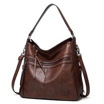 모던 레트로 디자인 숄더백