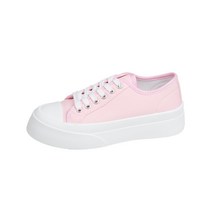 엘쏘 파스텔 캔버스 통굽 스니커즈