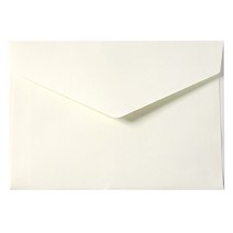 레인보우 파스텔 청첩장 엽서봉투, 크림, 50개