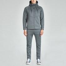 아르꼬 남성용 기모 기능성 액티브 후드 집업 트레이닝 상하의 세트