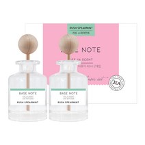 베이스노트 카 디퓨저 40ml x 2p, 1개, 러쉬스피아민트