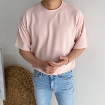 머시따 남성용 구김없는 리버플 반팔 티셔츠