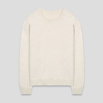 미쏘 여성용 캐시미어 라쿤 혼용 루즈핏 스웨터