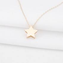 루키스톤 여성용 18k 아리네 별 목걸이 + 쇼핑백