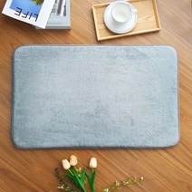 마더스홈 프리미엄 메모리폼 발매트, 민트 그레이