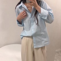 체리체리 여성용 파스텔톤 셔츠