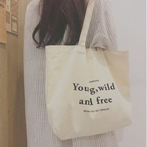 낭만라운지 여성용 엘베브 에코백