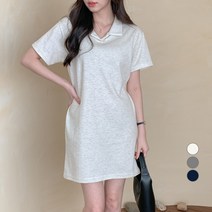 베러스윗 여성용 피케 허리스트랩 미니 원피스