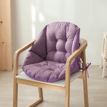 브루이 벨벳 등받이 방석, 라이트 퍼플