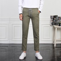 마인플로우 남성용 면스판 BJ 무지 밴드 바지