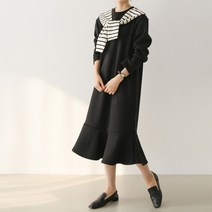 보리맘 블렌 기모 임산부 원피스 Z453