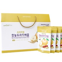 내츄랑 한농도라지배즙, 100ml, 30개