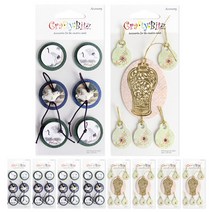 데어리즈 전통 문양 입체 데코 스티커 10p 세트, 믹스E, 1세트