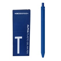 카코 알파 소프트 중성 젤펜 0.5mm, 알파벳 T, 10개