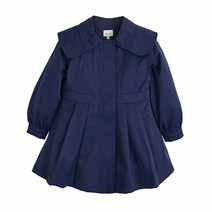 컬리수 여아용 클래식 카라 트렌치 점퍼 C231BYG01P