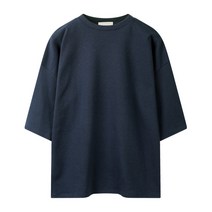 해리슨 특양면 오버핏 7부 티셔츠 MDL1450