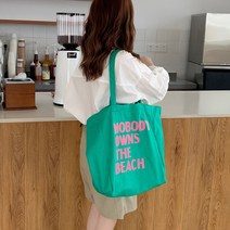 로지 노바디 캔버스 에코백