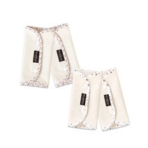 꿈두부 아기띠 띠침받이 2종 x 2p 세트, E(리틀빌리지, 컬러풀스타), 1세트