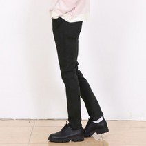 페이퍼먼츠 남성용 면 기모 스판 일자 치노 팬츠 13622