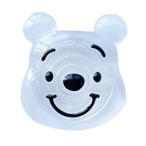 데일리프렌즈 곰돌이 휴대폰 그립톡, 투명, 1개