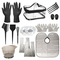 데일리프렌즈 가정용 프리미엄 염색도구 14종 세트, 1세트, 혼합색상