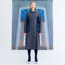 스트링 셔츠 원피스