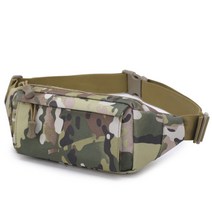 마켓A 멀티툴 밀리터리 전술 포켓 힙색, 멀티캠