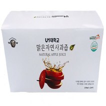 맑은자연 사과즙 20p, 1개, 2200ml
