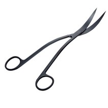 라임펫아쿠아 블랙 웨이브 수초 가위, 1개