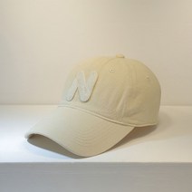 OU공유 N 니트 로고 볼 캡 OUL-3